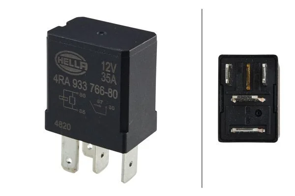 Relė, pagrindinė srovė HELLA 4RA 933 766-801