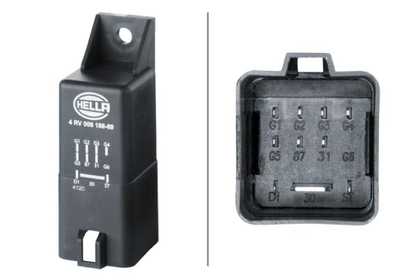 Control Unit, glow time HELLA 4RV 008 188-691