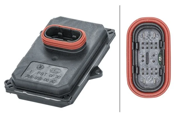 Valdymo blokas, priekinis žibintas HELLA 5DF 010 114-741