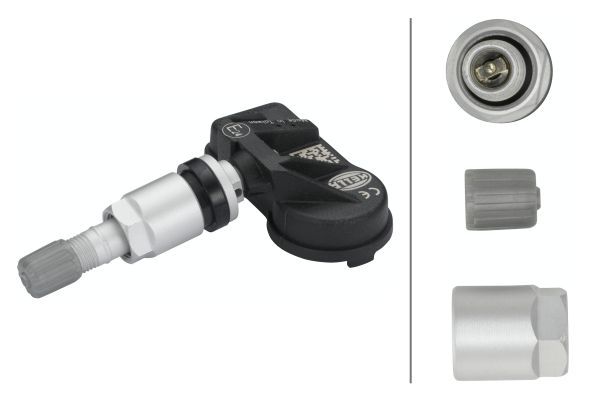 Sensor de roda, sistema de monitorização da pressão dos pneus HELLA 6PP 358 139-241