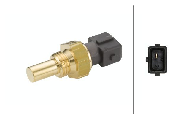 Датчик, температура охолоджувальної рідини HELLA 6PT 009 107-211