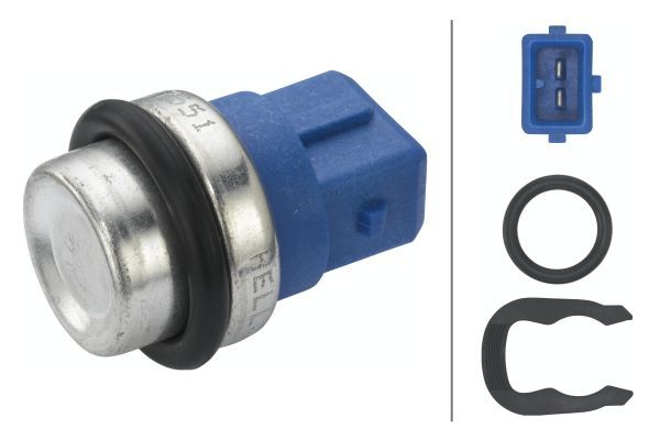 Датчик, температура охолоджувальної рідини HELLA 6PT 009 107-551