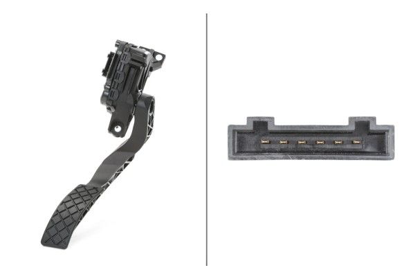 Sensor, accelerator pedal position HELLA 6PV 008 376-701