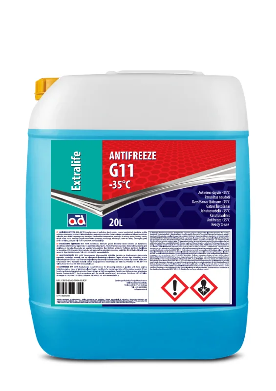 ANTIFREEZE AD -35C G11 BLUE 20L AD ANTIFREEZE AD -35C G11 BLUE 20L