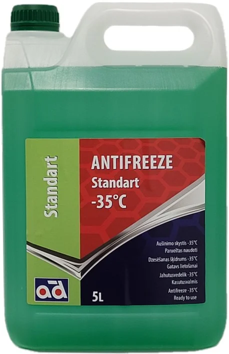 ANTIFREEZE AD -35C STANDART 5L AD ANTIFREEZE AD -35C STANDART 5L
