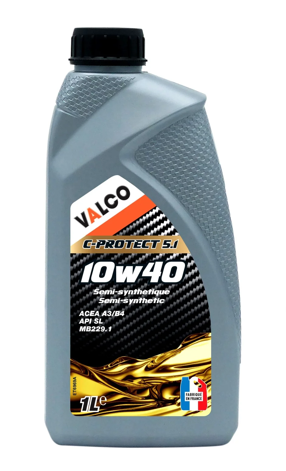Variklinė alyva VALCO 10W40 C-PROTECT 5.1 1L