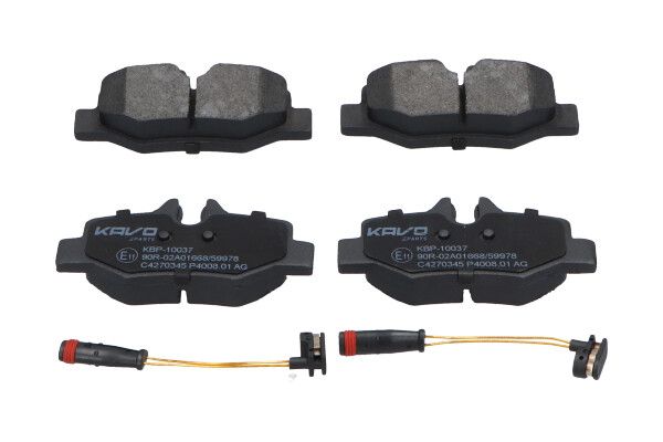 Brake Pad Set, disc brake Kavo Parts KBP-10037