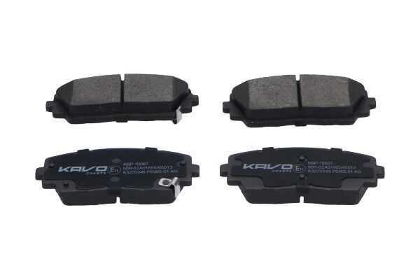 Brake Pad Set, disc brake Kavo Parts KBP-10087