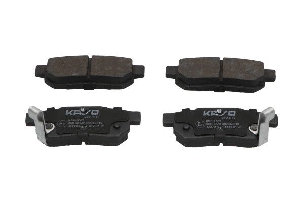 Brake Pad Set, disc brake Kavo Parts KBP-2007