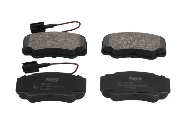 Brake Pad Set, disc brake Kavo Parts KBP-6585