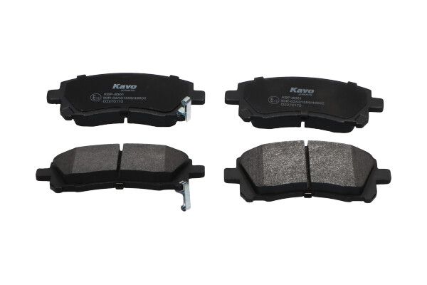 Brake Pad Set, disc brake Kavo Parts KBP-8001