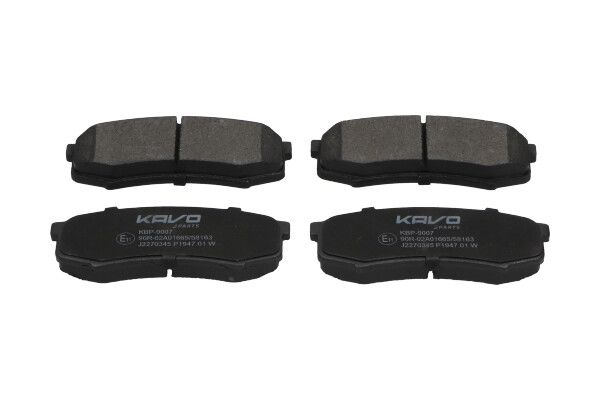 Brake Pad Set, disc brake Kavo Parts KBP-9007