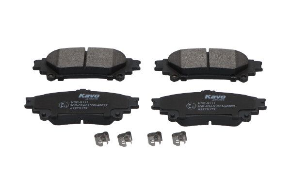 Brake Pad Set, disc brake Kavo Parts KBP-9111