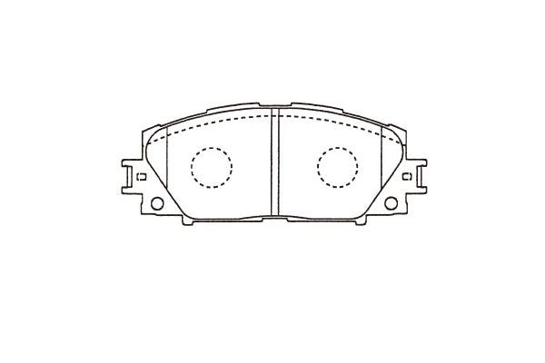 Brake Pad Set, disc brake Kavo Parts KBP-9140