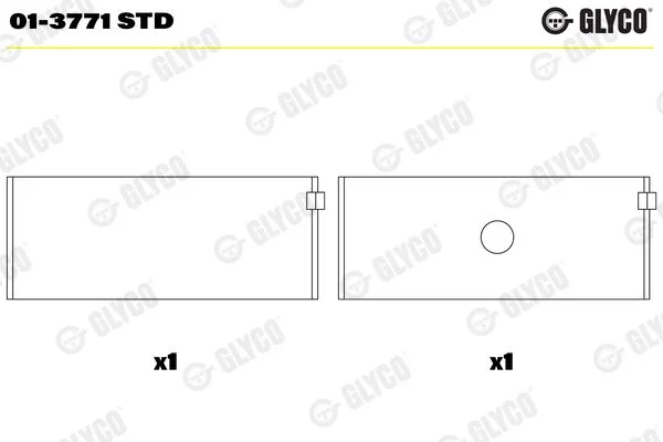 Švaistiklio indėklas GLYCO 01-3771 STD