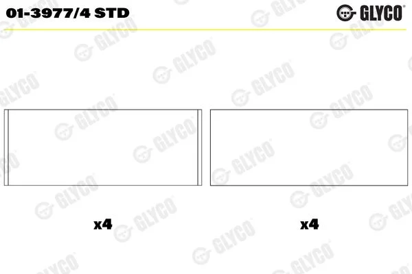 Švaistiklio indėklas GLYCO 01-3977/4STD