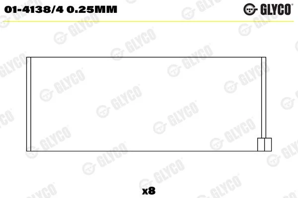 Švaistiklio indėklas GLYCO 01-4138/40.25MM