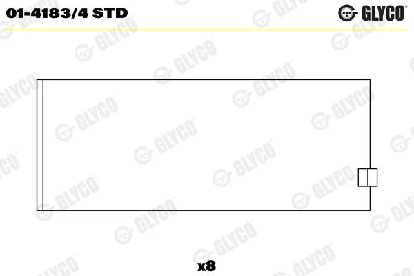Švaistiklio indėklas GLYCO 01-4183/4STD