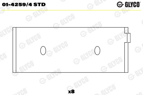 Švaistiklio indėklas GLYCO 01-4259/4STD