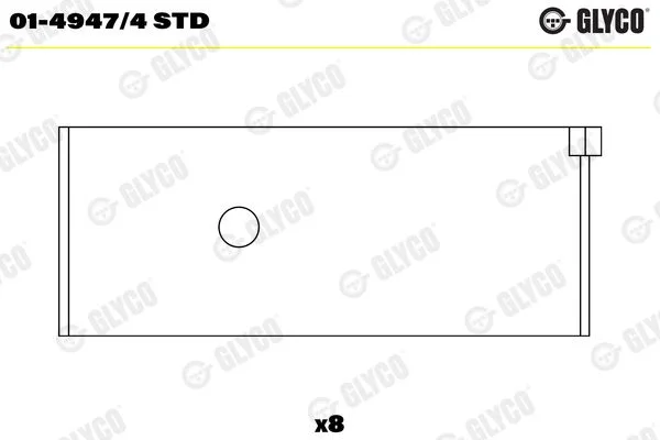 Švaistiklio indėklas GLYCO 01-4947/4 STD