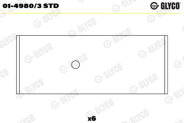 Švaistiklio indėklas GLYCO 01-4980/3STD