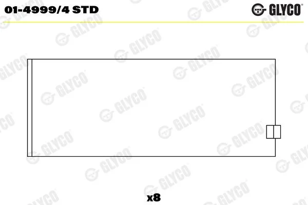 Švaistiklio indėklas GLYCO 01-4999/4 STD