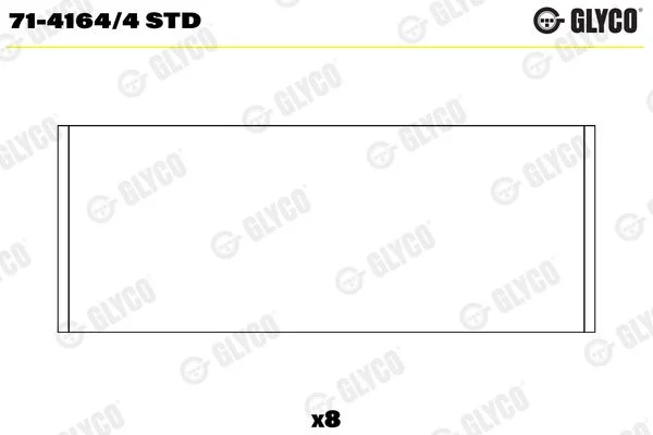 Švaistiklio indėklas GLYCO 71-4164/4 STD