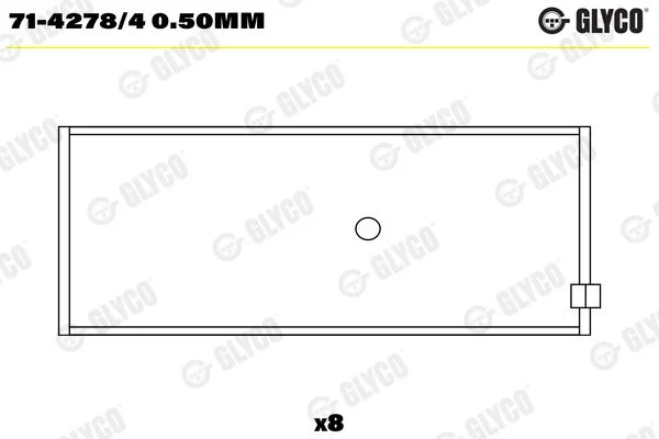 582 GLYCO 71-4278/4 0.50mm