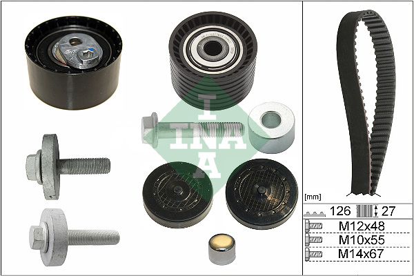 Timing Belt Kit INA 530063810