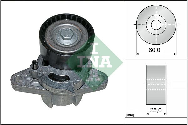 Belt Tensioner, V-ribbed belt INA 534027110