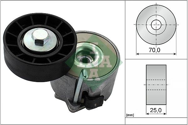 Belt Tensioner, V-ribbed belt INA 534028010