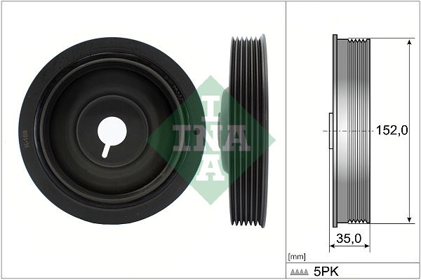 Belt Pulley, crankshaft INA 544005410