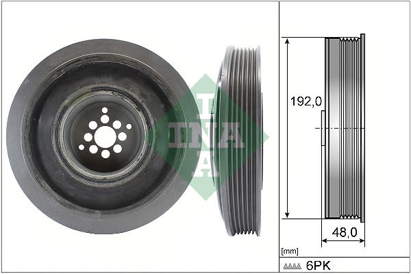 Belt Pulley, crankshaft INA 544010210