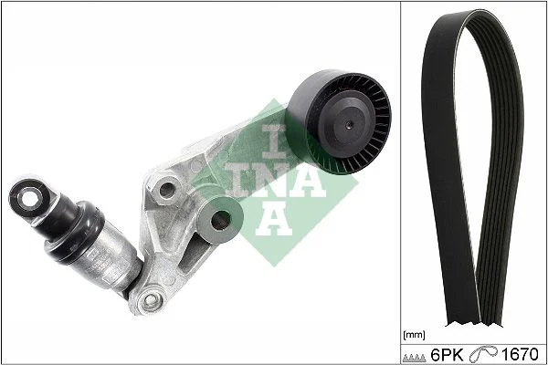 V-ribbed Belt Set INA 529047410