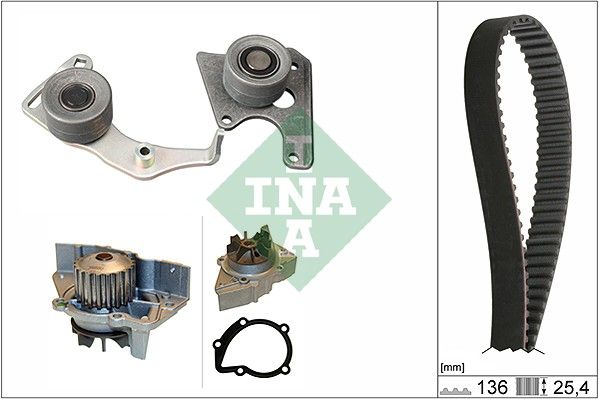 Water Pump & Timing Belt Kit INA 530 0096 31