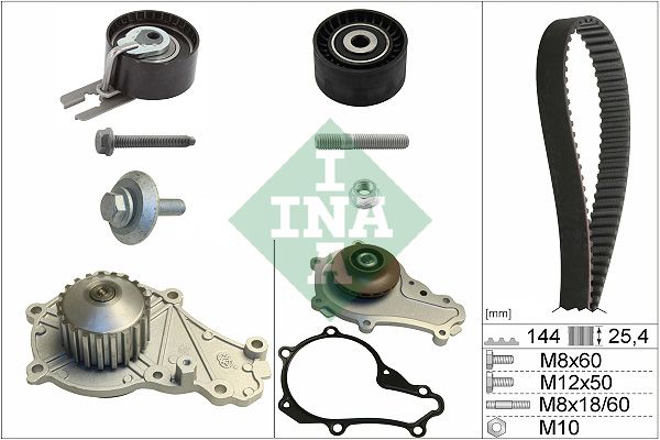 Water Pump & Timing Belt Kit INA 530 0239 30