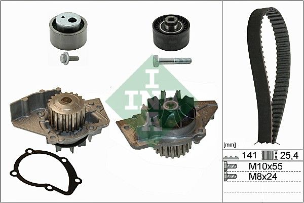 Water Pump & Timing Belt Kit INA 530 0470 30