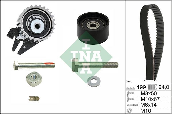 Timing Belt Kit INA 530 0562 10