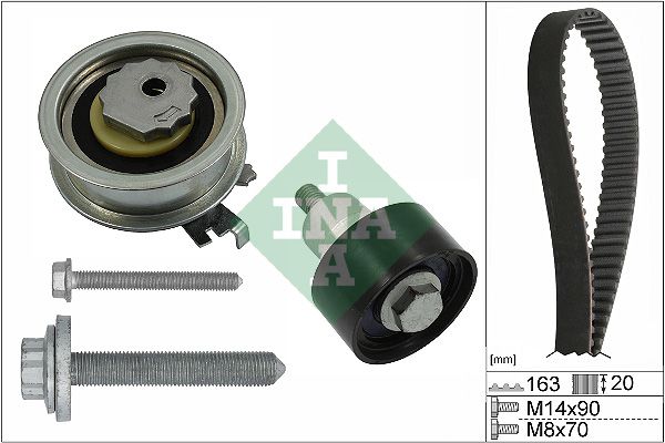 Timing Belt Kit INA 530 0592 11