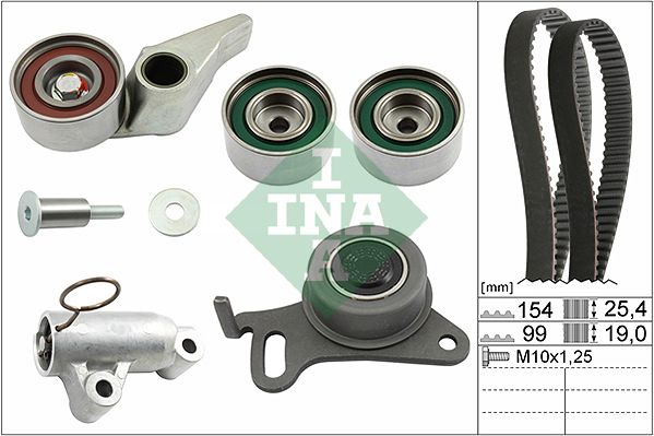 Timing Belt Kit INA 530 0594 10