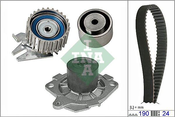 Water Pump & Timing Belt Kit INA 530 0620 30