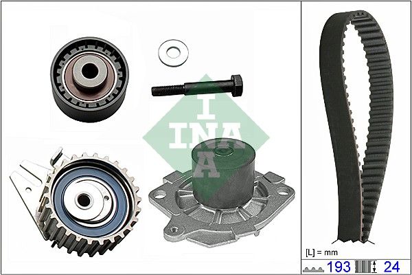 Water Pump & Timing Belt Kit INA 530 0623 30