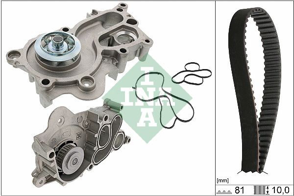 Water Pump & Timing Belt Kit INA 530 0744 30