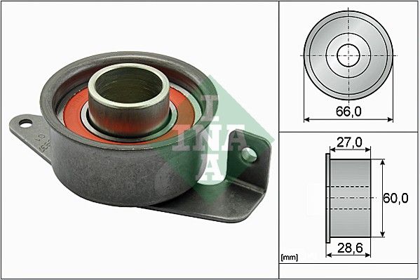 Tensioner Pulley, timing belt INA 531 0029 20