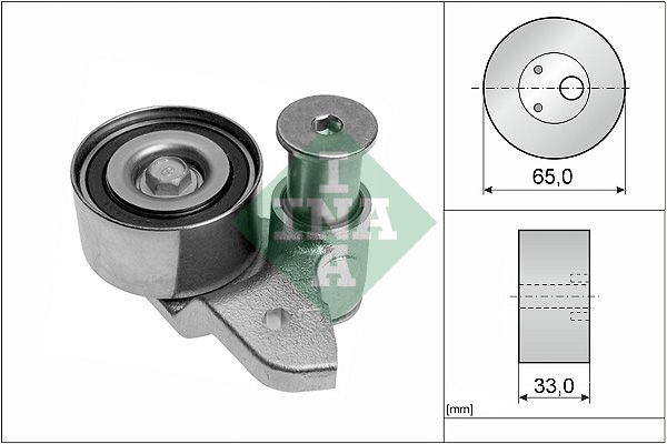 Tensioner Pulley, timing belt INA 531 0501 20