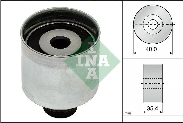 Deflection Pulley/Guide Pulley, timing belt INA 532 0349 10