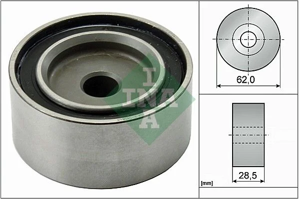 Deflection Pulley/Guide Pulley, timing belt INA 532037920