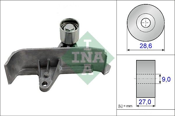 Kreipiantysis skriemulys, paskirstymo diržas INA 532 0601 10