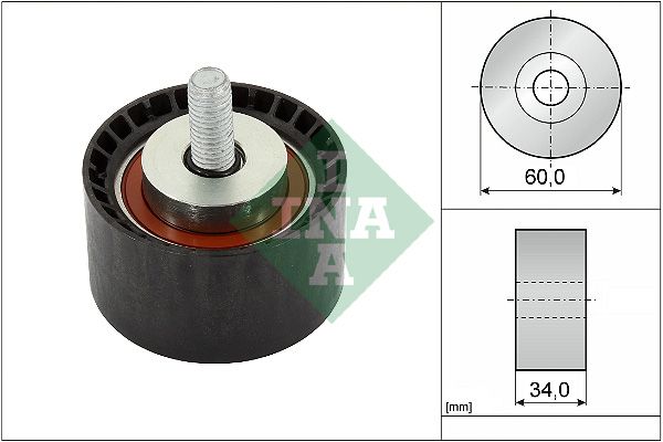 Kreipiantysis skriemulys, paskirstymo diržas INA 532 0888 10