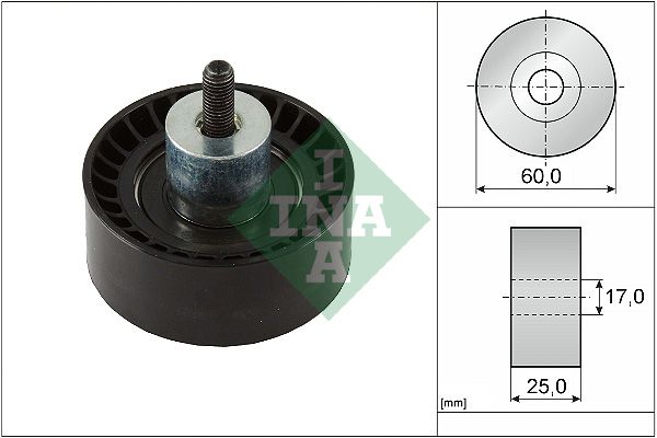 Kreipiantysis skriemulys, paskirstymo diržas INA 532099710